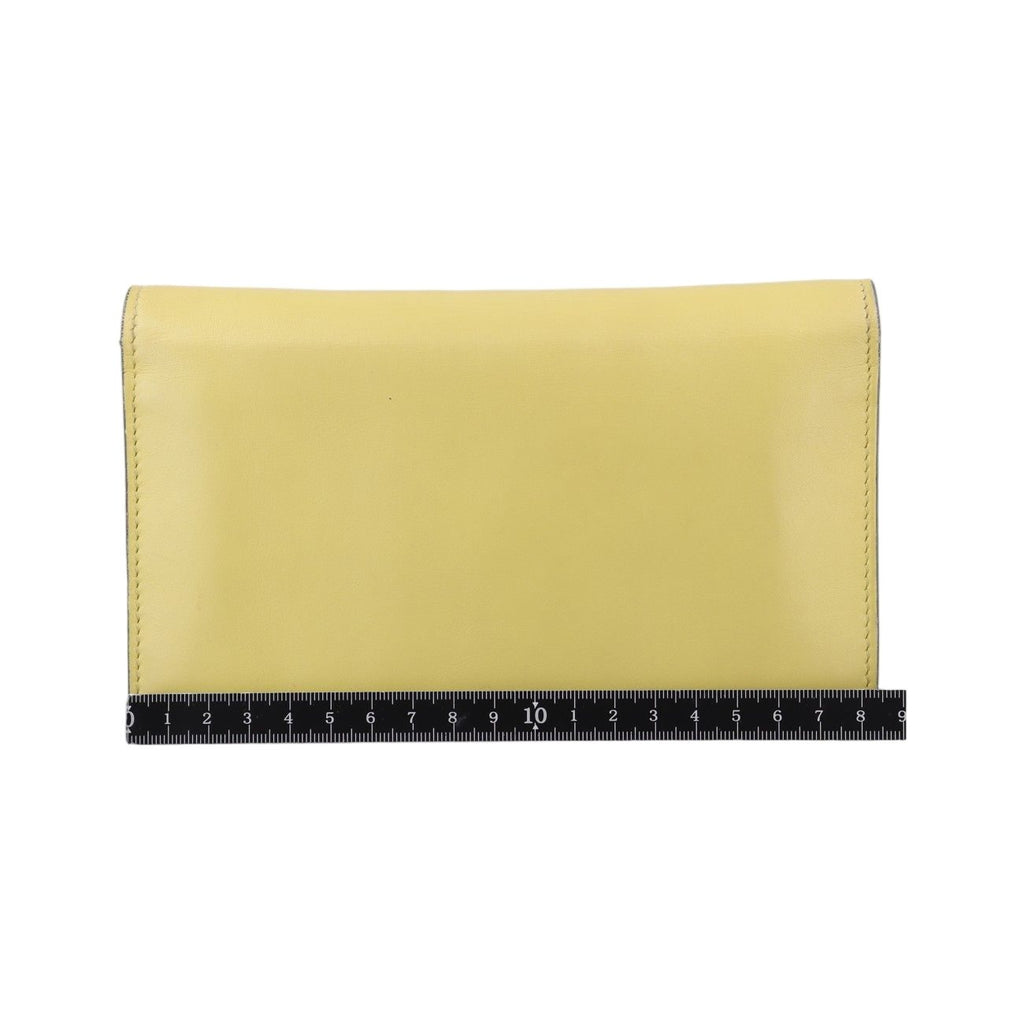 Gucci Interlocking Yellow Leather Shoulder — view 2
