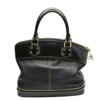 Louis Vuitton Suhali Handbag Lock It PM Noir Black — view 2