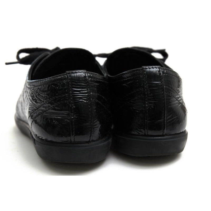 Prada Shoes Sneakers Low Cut Women Enamel Patent Leather — view 4