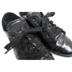 Prada Shoes Sneakers Low Cut Women Enamel Patent Leather — view 6