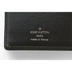 Louis Vuitton Bifold Wallet Billfold Foldable Taiga Ardoise — view 4