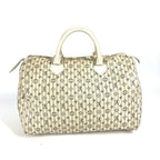 Louis Vuitton Speedy 30 Monogram Mini Lin Canvas White — view 2