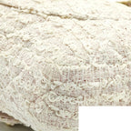 Chanel Quilted Shoulder Bag Tweed Pink