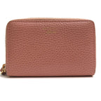 Gucci Wallet Women Leather Pink Swing Coin Case
