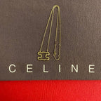 Celine Triomphe Logo Motif Frame Necklace Pendant Choker Accessory — view 2