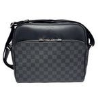 Louis Vuitton Shoulder Bag Damier Graphite Diton PM Black Gray