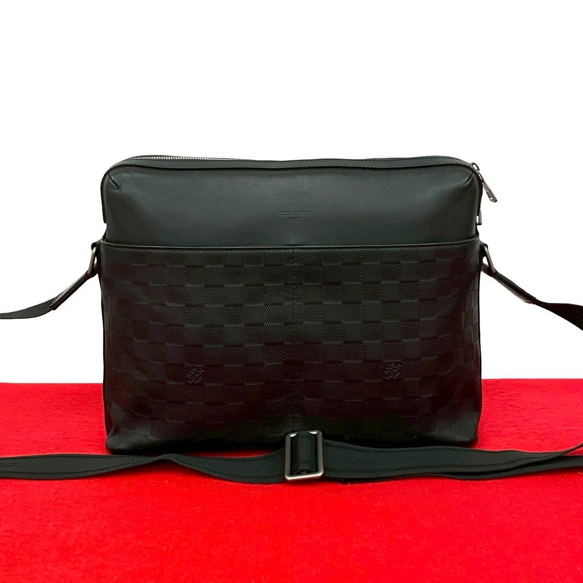 Louis Vuitton Calypso MM Damier Infini Leather Shoulder Bag