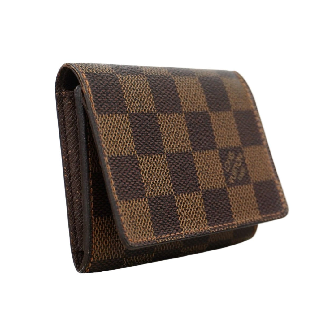 Louis Vuitton Business Card Holder Damier Ebene — view 2