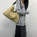Loewe Anagram Flamenco Hobo Tote Beige Suede Vintage