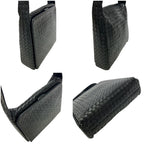 Bottega Veneta One Shoulder Bag Intrecciato Leather Black Gusset Soho Hobo — view 5
