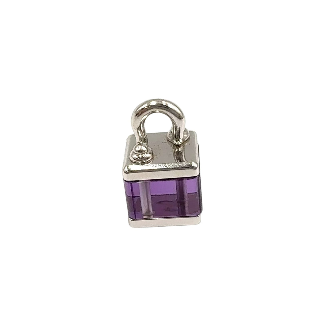 Louis Vuitton Charm Amplise Amethyst White Gold Light Purple Pendant