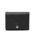 Louis Vuitton Monogram Empreinte Amberop Carte de Visit Card Case Noir Black