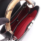 Louis Vuitton Handbag Capucines BB Noir Black 2-Way Leather Exotic Cles — view 3