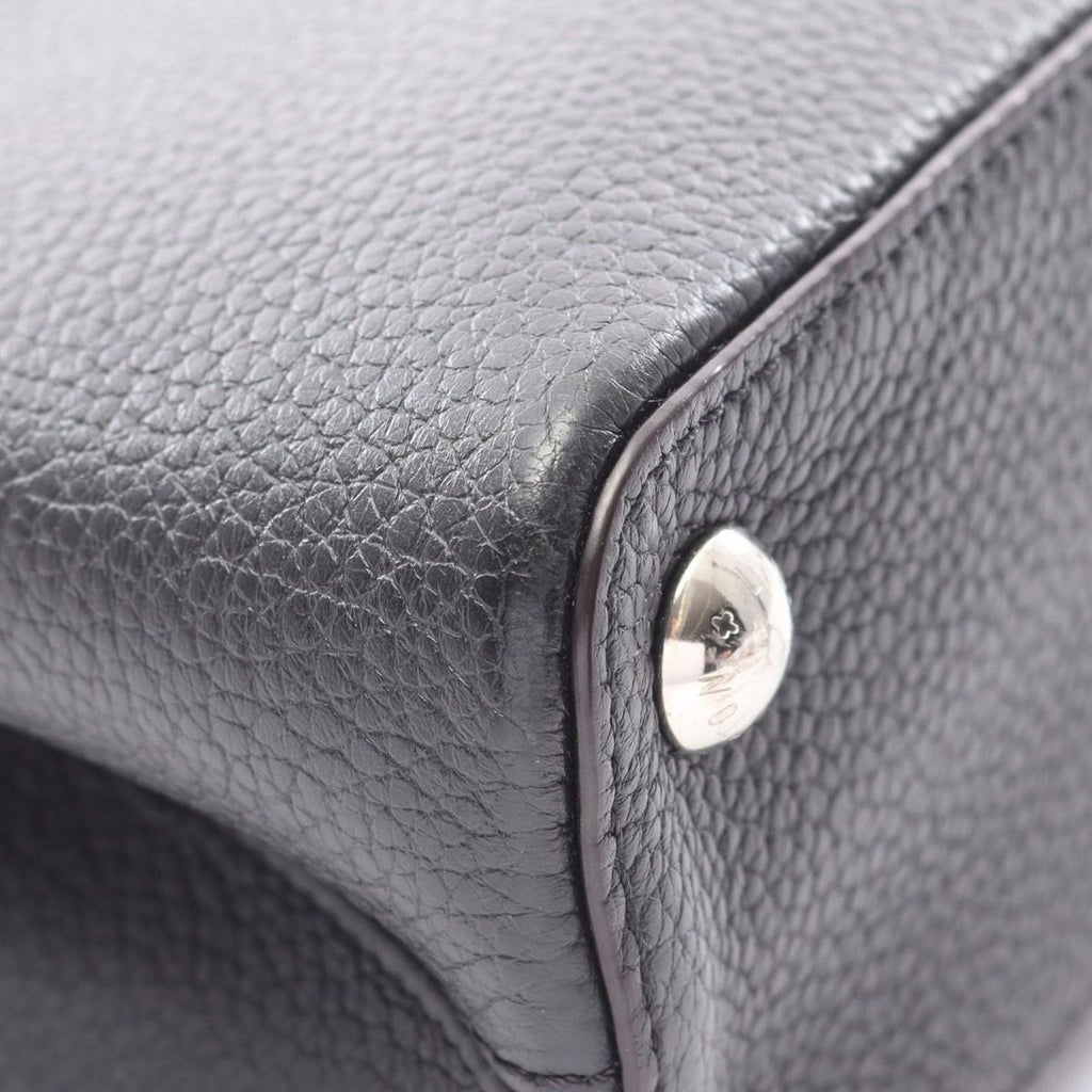 Louis Vuitton Handbag Capucines BB Noir Black 2-Way Leather Exotic Cles — view 8