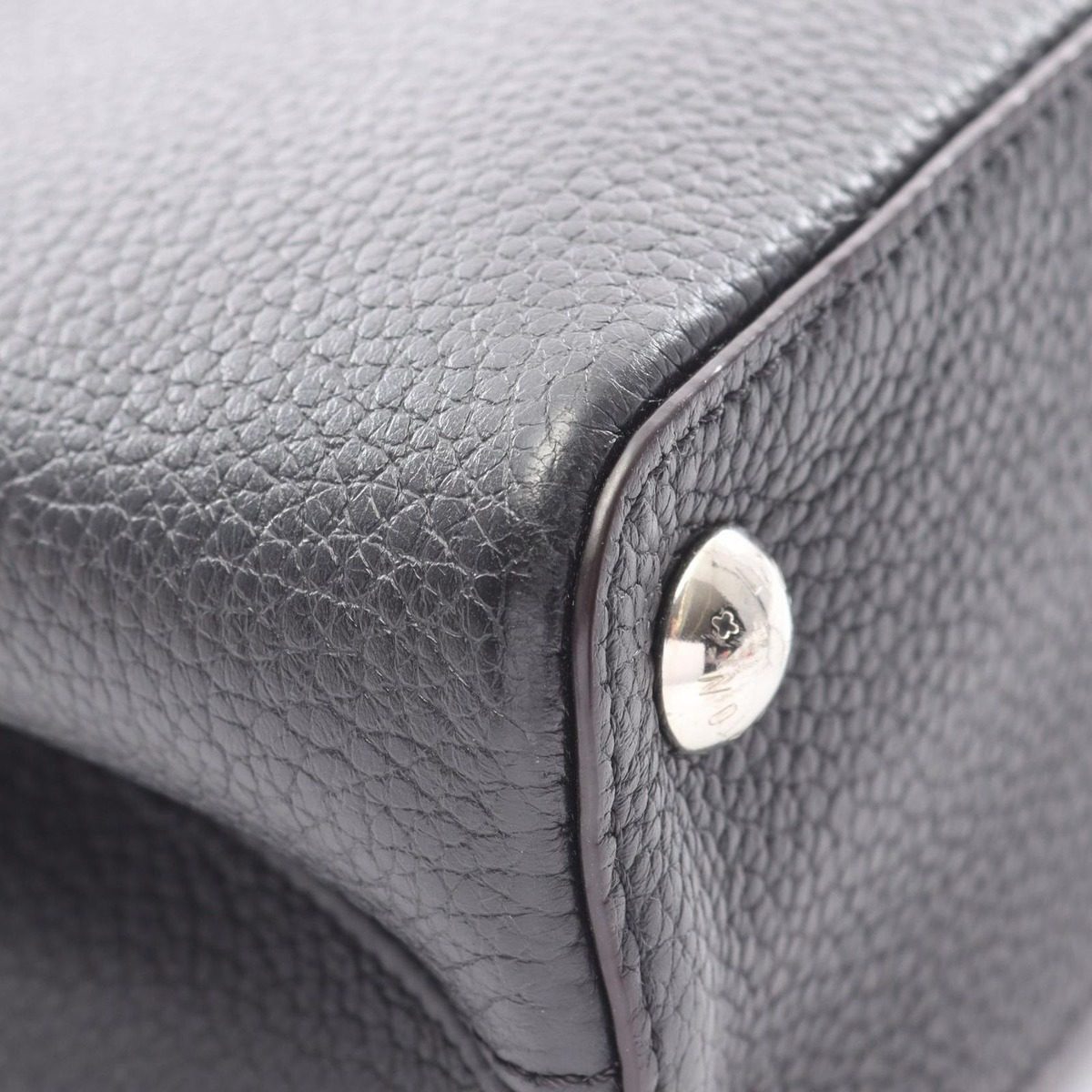 Louis Vuitton Handbag Capucines BB Noir Black 2-Way Leather Exotic Cles — view 8