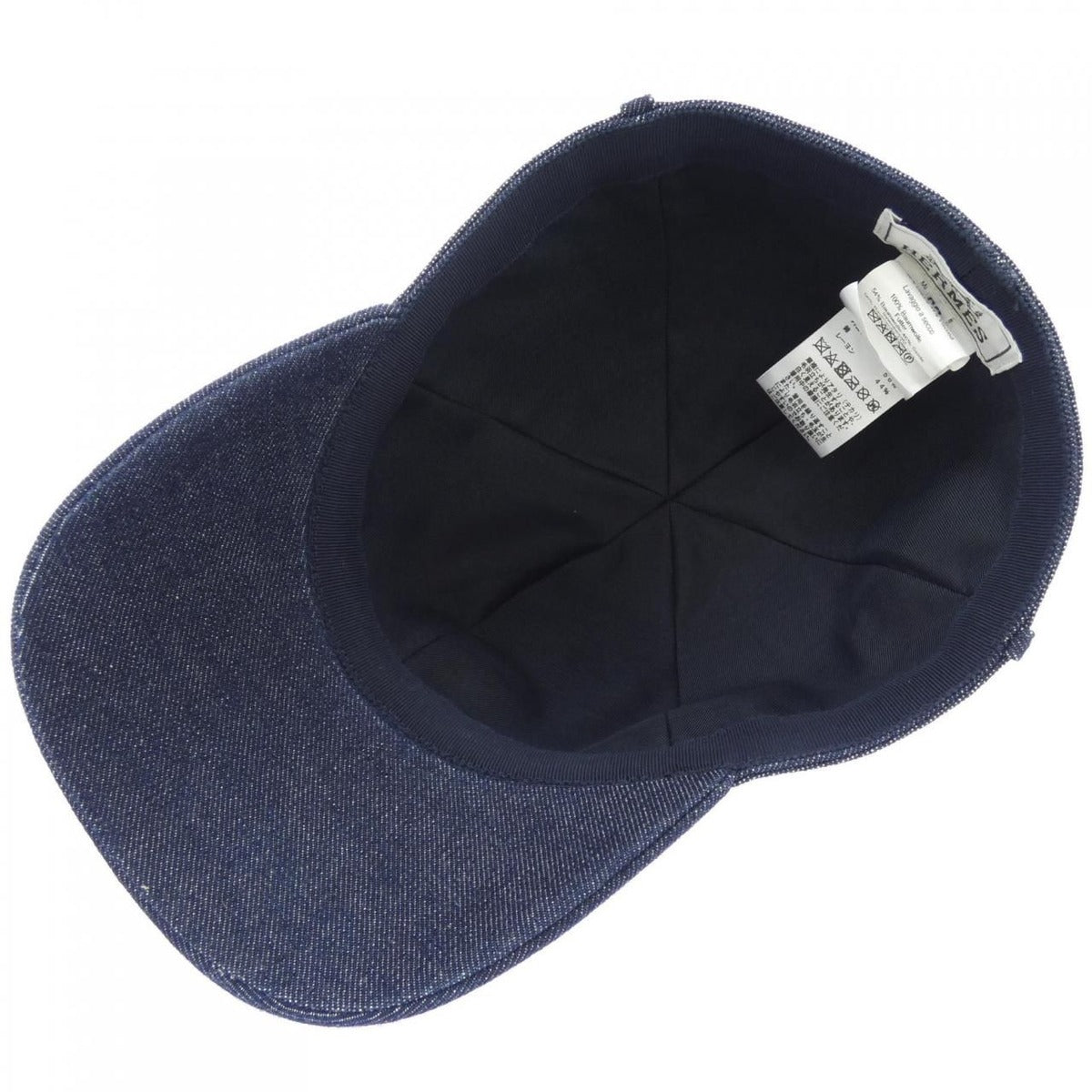 Hermes Joanne Denim Cap Hat — view 5