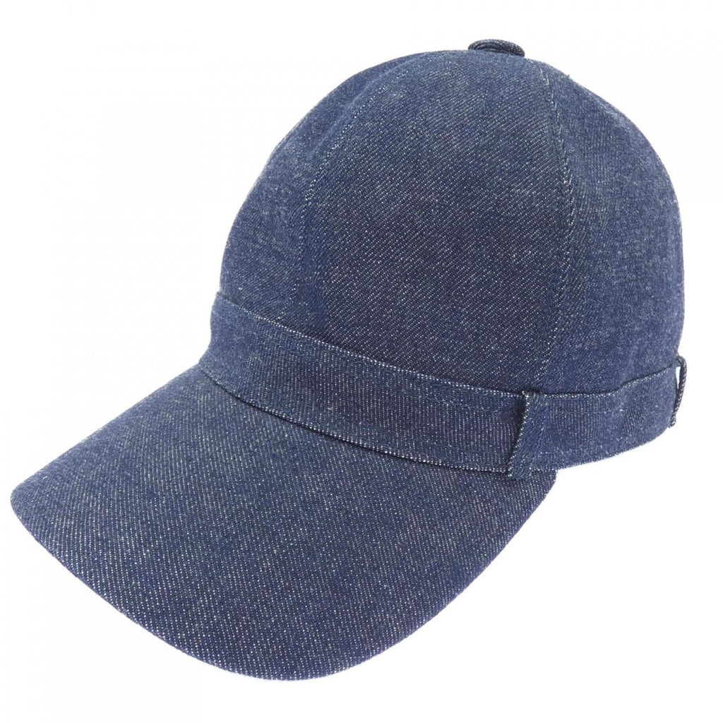 Hermes Joanne Denim Cap Hat