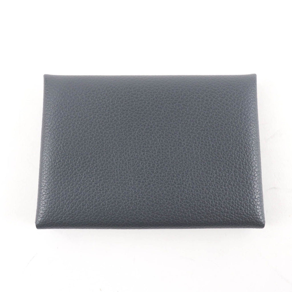 Hermes Calvi Duo Grimisty Color Silver Coin Case — view 3