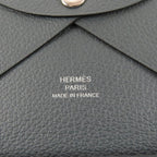Hermes Calvi Duo Grimisty Color Silver Coin Case — view 9