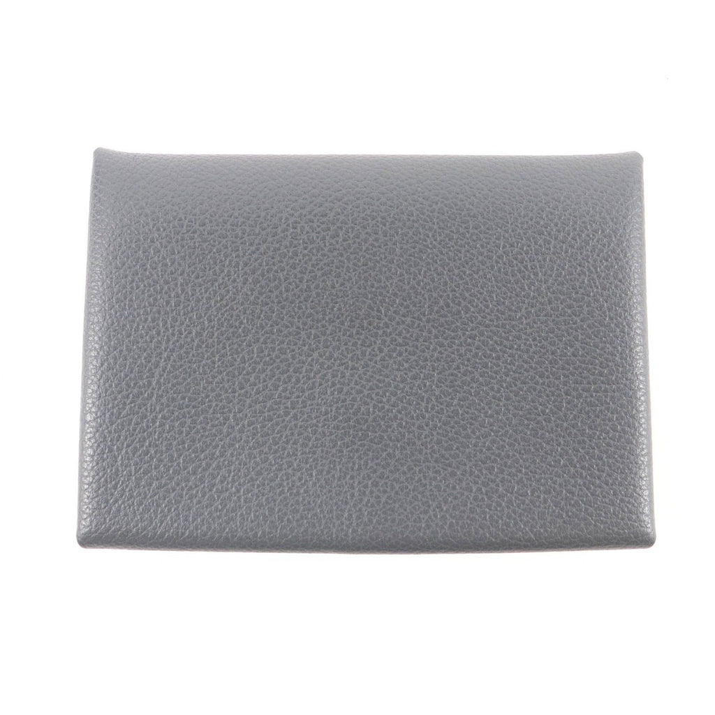 Hermes Calvi Duo Grimisty Color Silver Coin Case