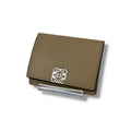 Loewe Trifold Wallet Vertical Sand Glaze Compact