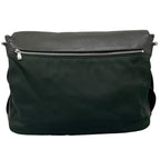 Louis Vuitton Delsu Taiga Leather Canvas Khaki Green Shoulder Bag Silver — view 2