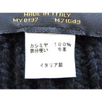 Louis Vuitton Echarpe LV Circle Cashmere Scarf Shawl Navy — view 4