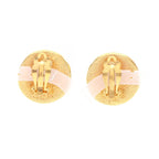 Chanel Earrings Circle Logo — view 2