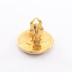 Chanel Earrings Circle Logo — view 6