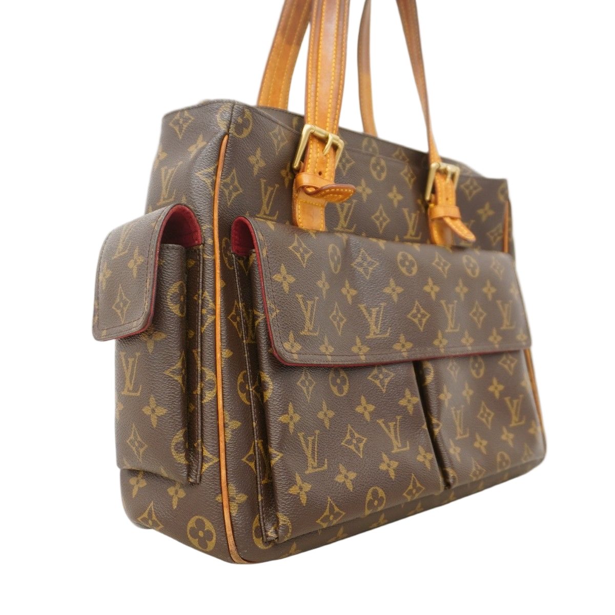 Louis Vuitton Shoulder Bag Monogram Multiplicity Brown — view 2