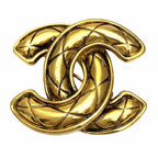 Chanel Coco Quilted Brooch