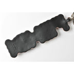 Fendi Key Holder Sling Bag Charm Logo Motif Rubber Leather Multicolor — view 5