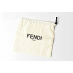 Fendi Key Holder Sling Bag Charm Logo Motif Rubber Leather Multicolor — view 7