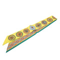 Hermes Twilly Balles du Mexique Mexico Mexican Dance Yellow Green