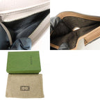 Gucci Bifold Wallet GG Marmont Supreme Canvas Leather Dusting — view 9
