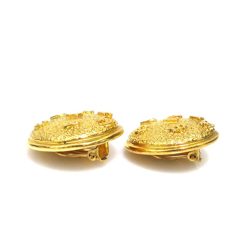 Chanel Earrings Logo — view 3