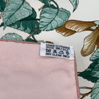 Hermes Carre 90 Scarf AU Coeur Des Bois in the Forest 100% Silk Pink Box — view 8