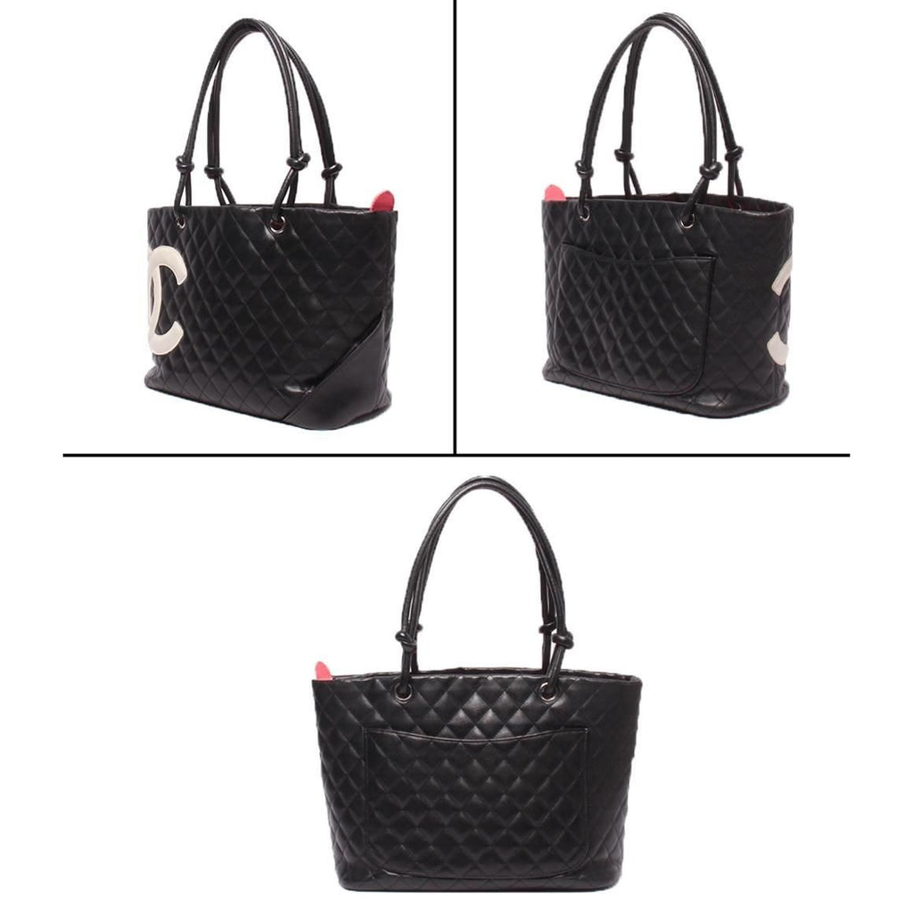 Chanel Tote CC Logo Cambon Line Large — view 2