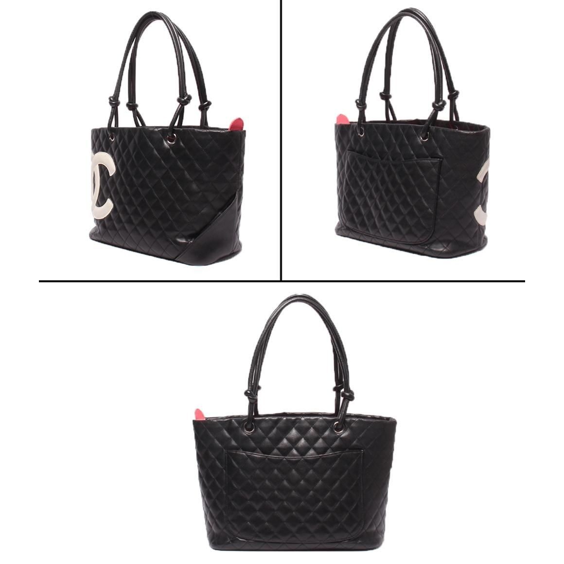 Chanel Tote CC Logo Cambon Line Large — view 2