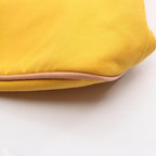Hermes Pouch Bolide 30 Yellow Canvas GM — view 7