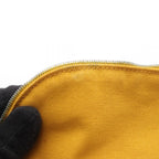 Hermes Pouch Bolide 30 Yellow Canvas GM — view 8