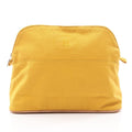 Hermes Pouch Bolide 30 Yellow Canvas GM