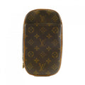Louis Vuitton Monogram Pochette Gange Shoulder Bag Brown Marron