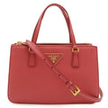 Prada Galleria Triangle Logo Handbag Mini Bag 2-Way Shoulder Crossbody