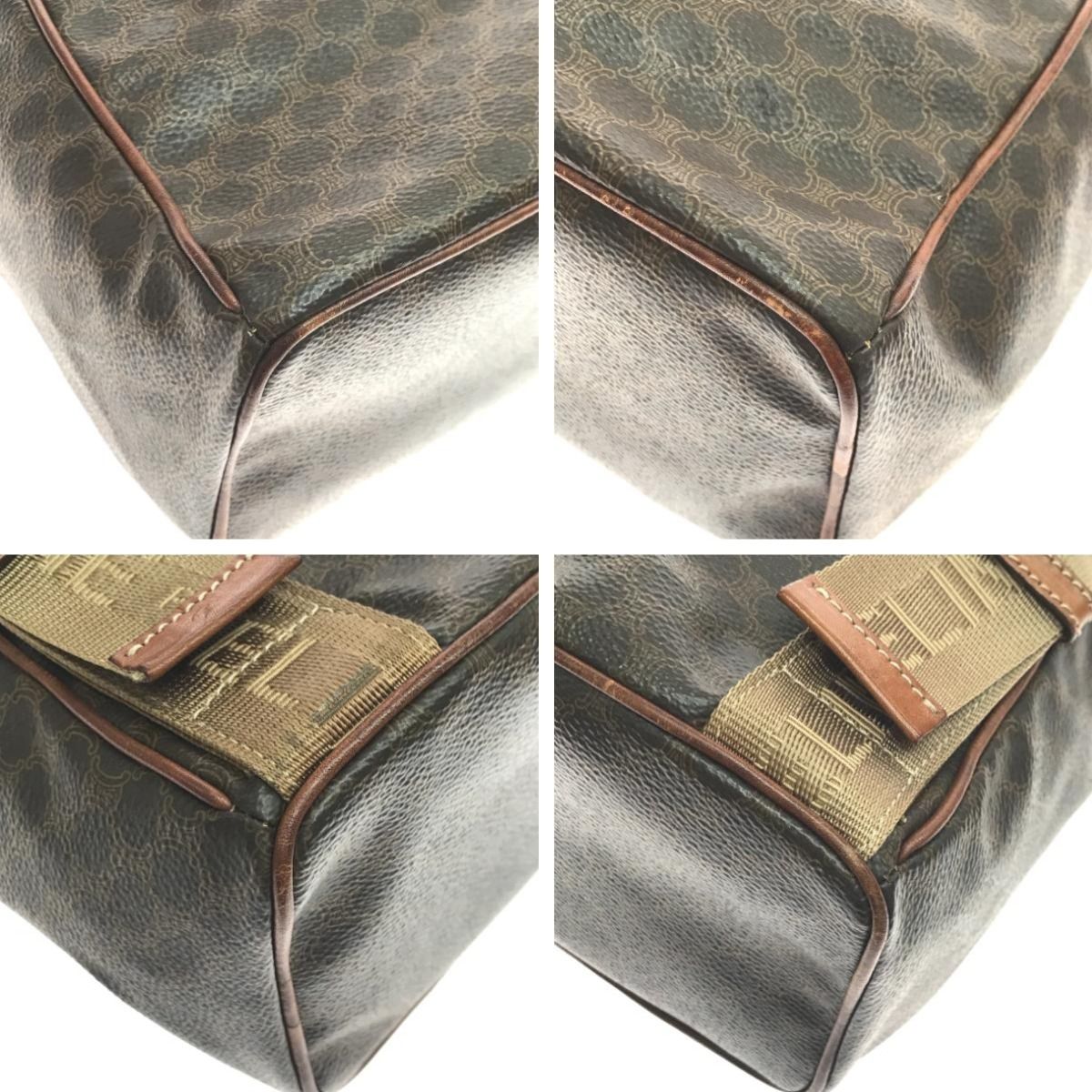 Celine Rucksack Scratch Stains Brown — view 5