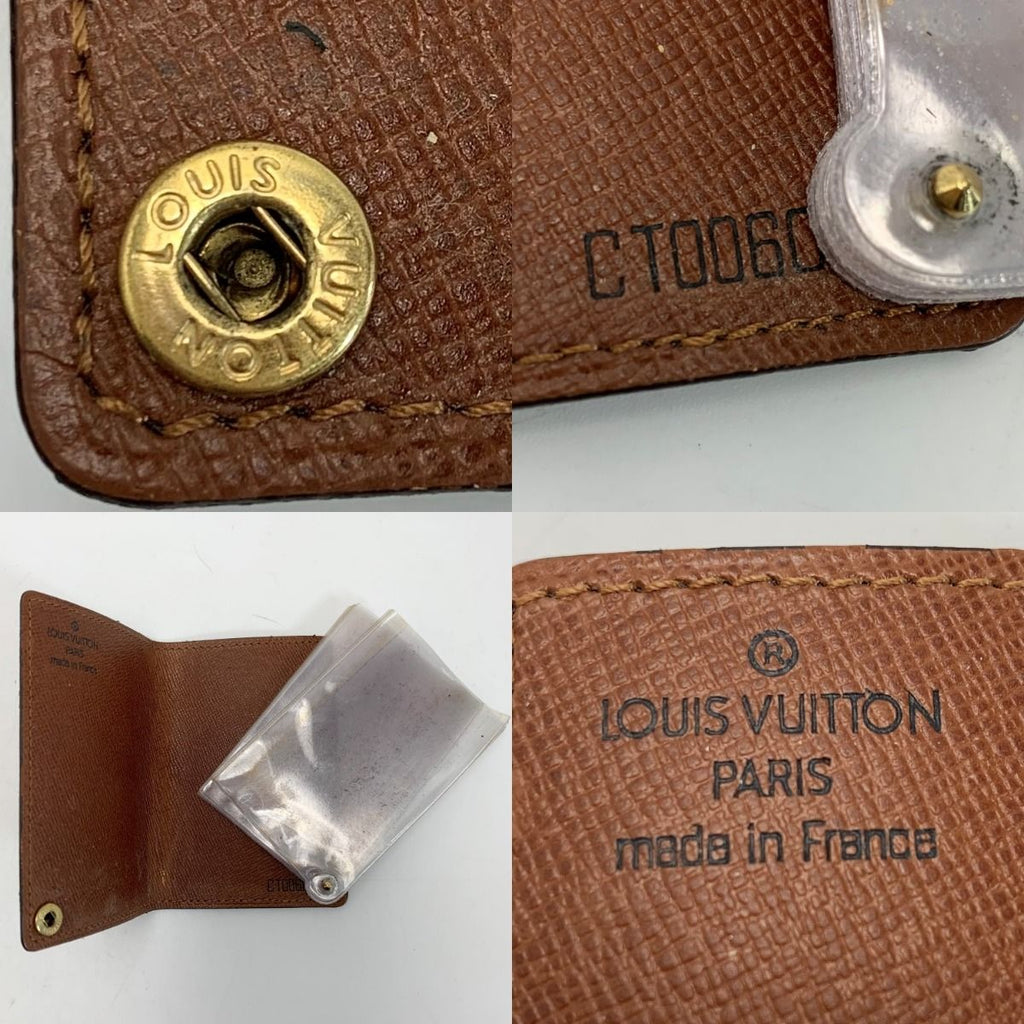 Louis Vuitton Monogram Card Holder Credit Press Ion Case — view 6