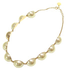 Dior Gold Metal Choker Accessory Necklace 0128 — view 2