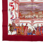 Hermes Carre 90 Silk Scarf Turqveries en L'honneur de Mht Turkish March — view 5