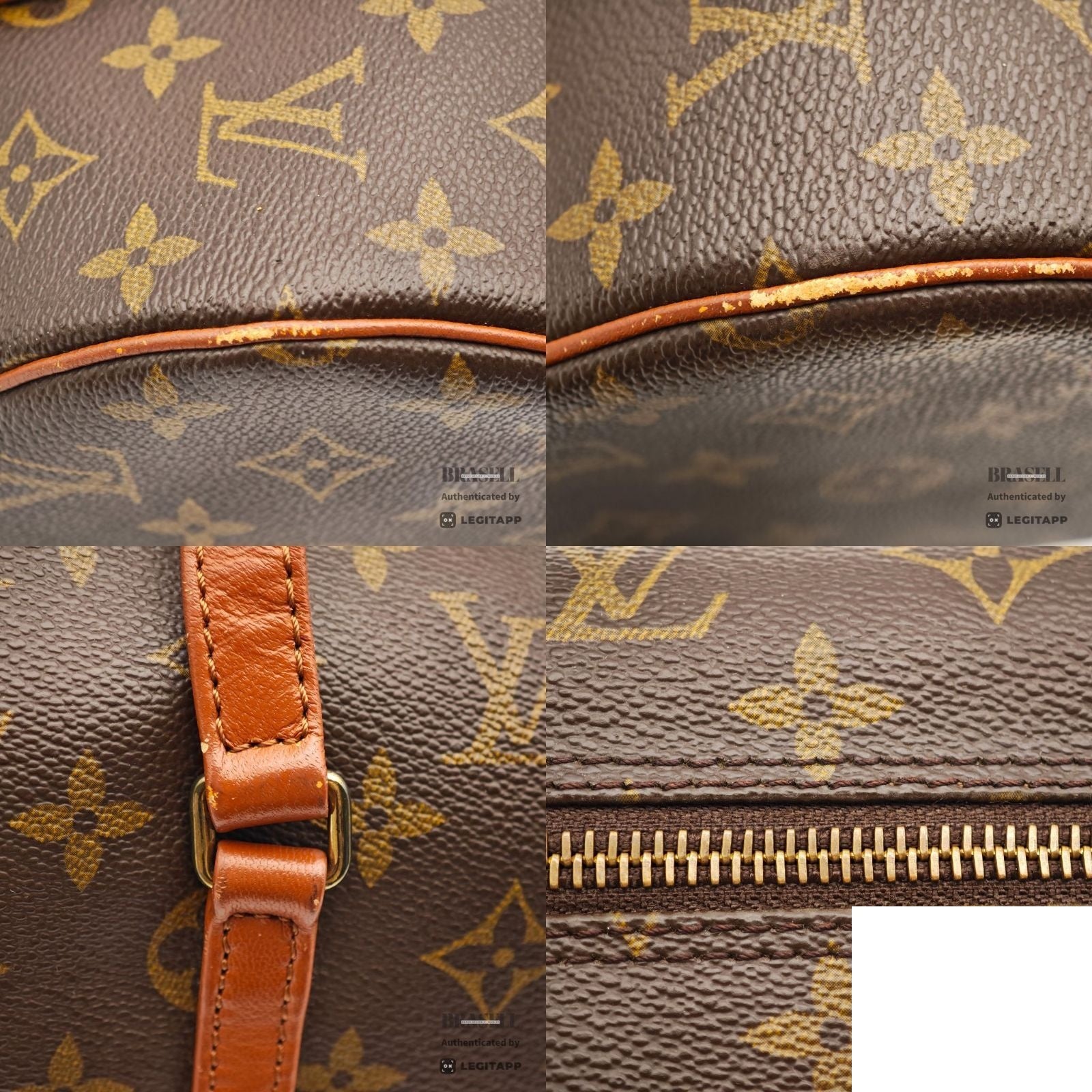 Louis Vuitton Handbag Monogram Canvas — view 8