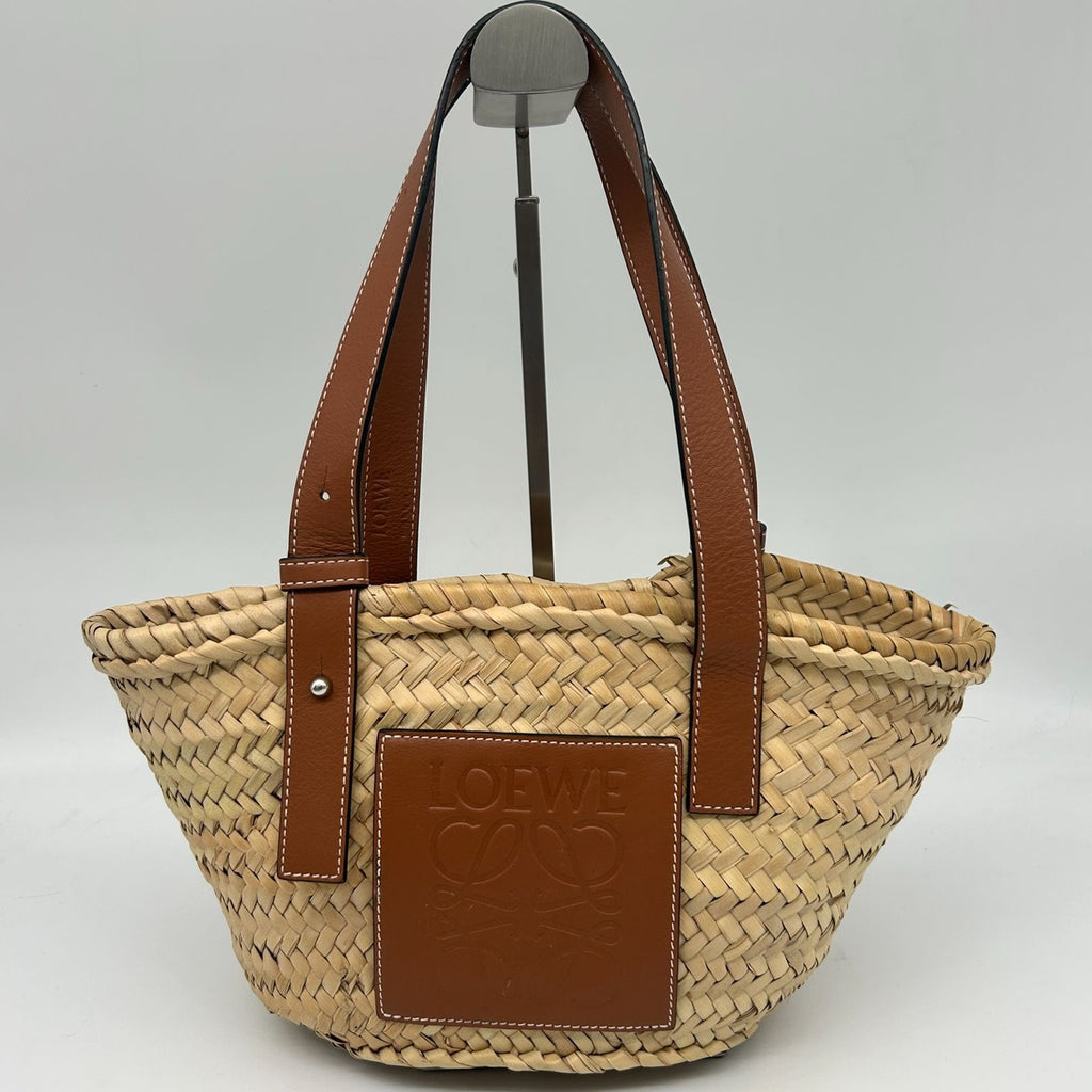 Loewe Basket Bag Small Straw
